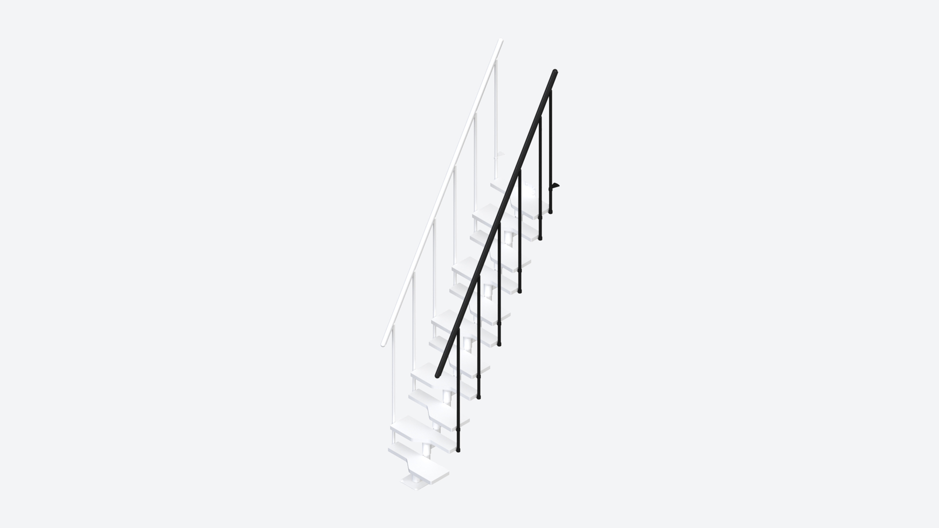 Additional banister for staircase ATLANTA  Test123