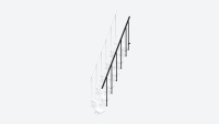 Additional banister for staircase ATLANTA 